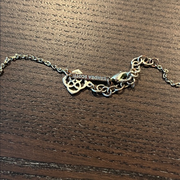 Kendra Scott *ORIGINALLY* Aqua Drusy Elisa Necklace - Picture 3 of 4